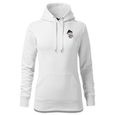 Da Oid Sinzer Bier Sweatshirt Hoody Damen Weiss Graben Front